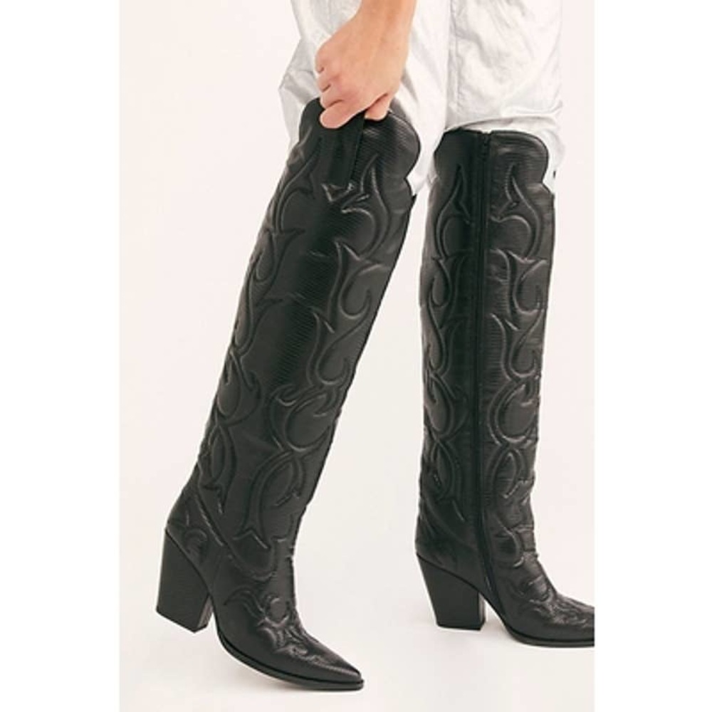 Jeffrey Campbell Deja Over-the-Knee Boots NEW